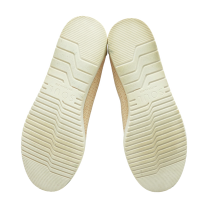 Beige Slip-On Flats