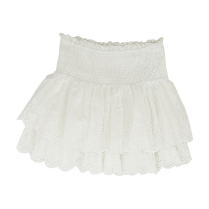 White Mini Skirt