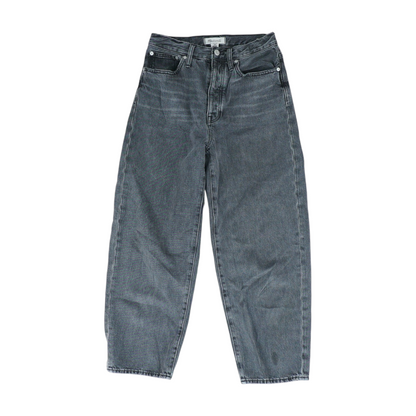 Gray Straight Jeans