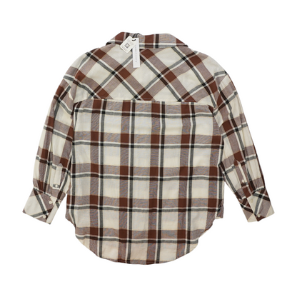 Multi Plaid Button Down