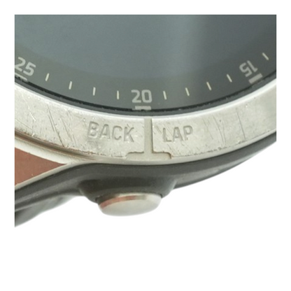47mm Epix Pro Gen 2 Silver Smartwatch Black Band M/L