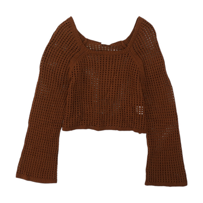 Brown Pullover Sweater