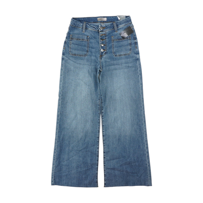 Blue Wide Leg Jeans