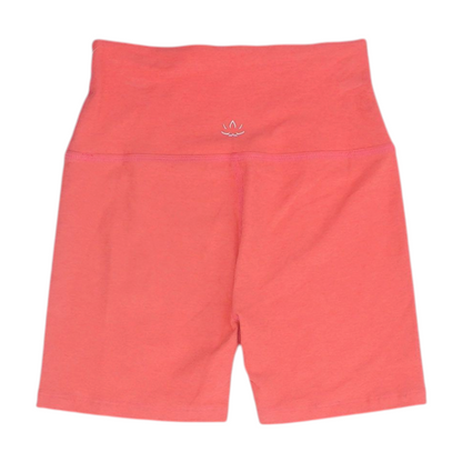 Neon Pink Solid Active Shorts