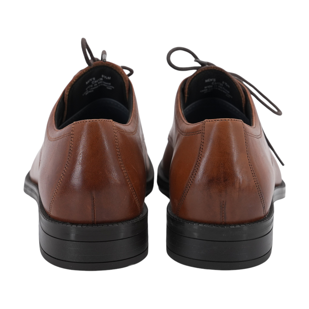 Brown Lace-Up Dress Shoes