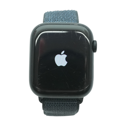 45mm Series 8 Midnight Smartwatch Blue Band One Size