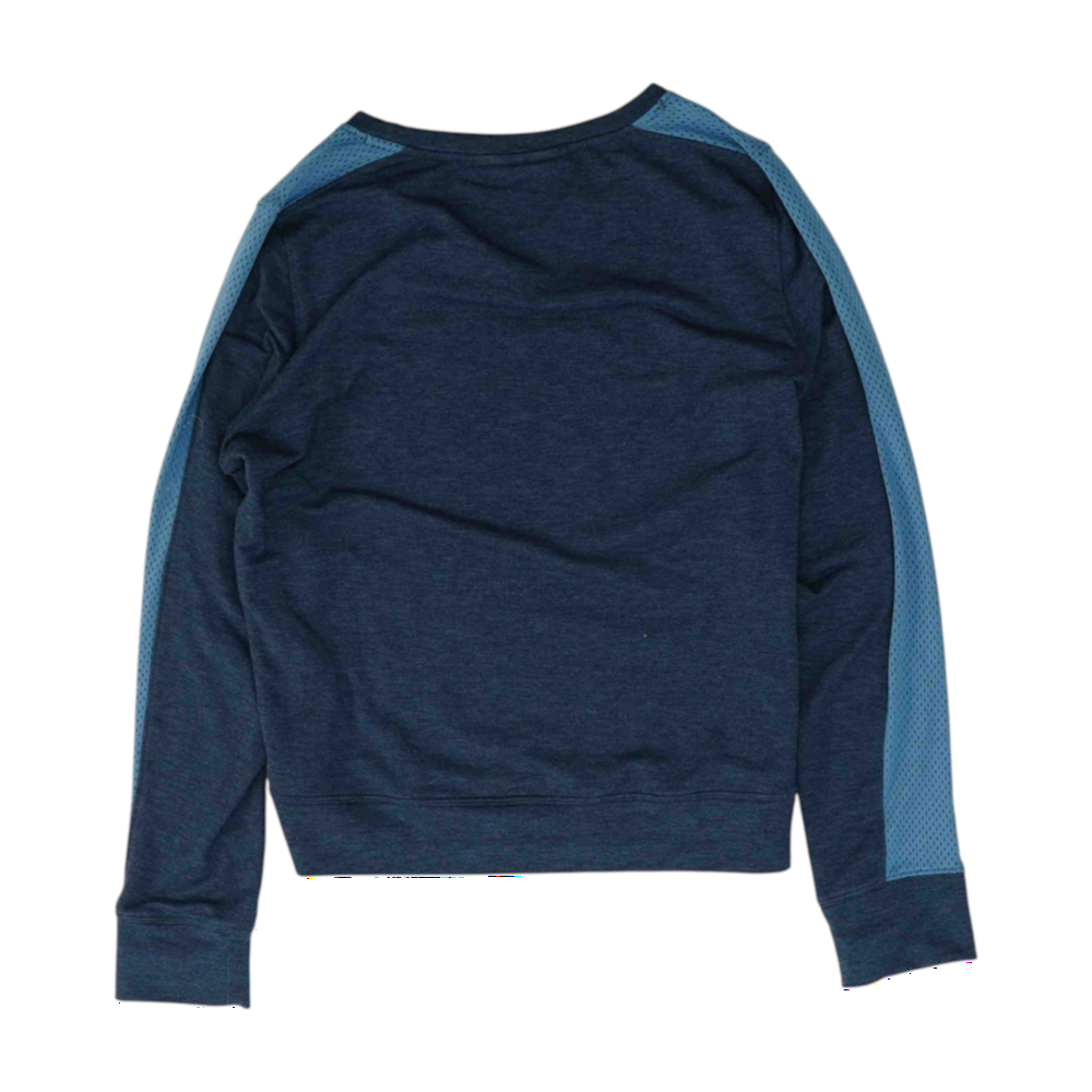 Blue Color Block Active T-Shirt
