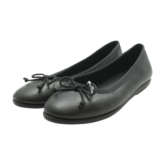 Black Slip-On Flats