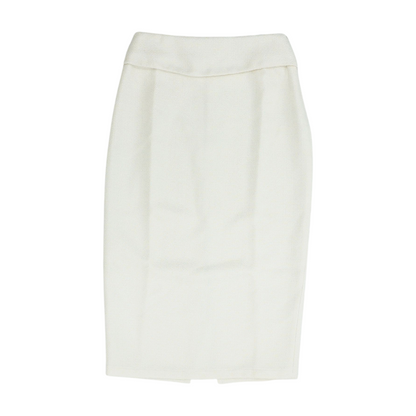 Beige Midi Skirt