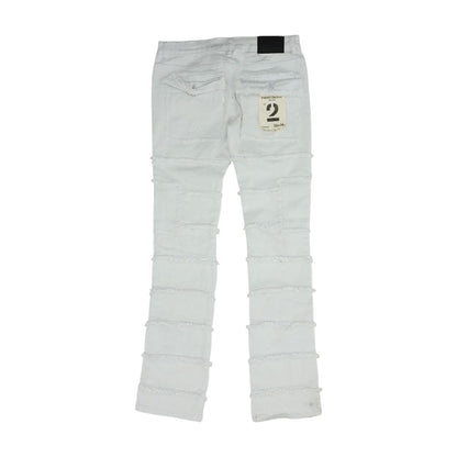 White Straight Jeans