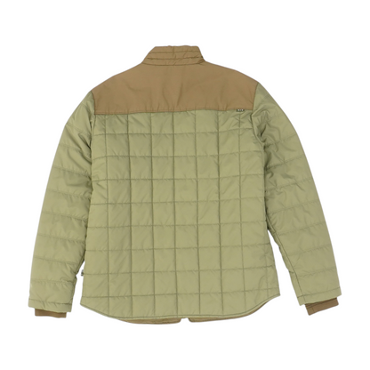 Green Color Block Jacket