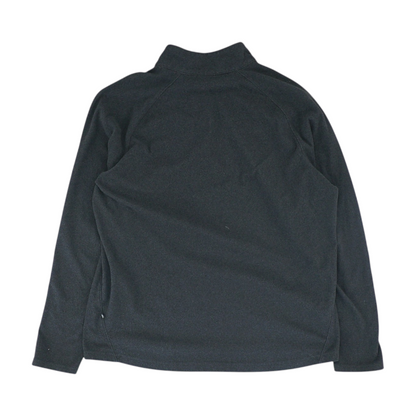 Charcoal Solid 1/4 Zip Pullover