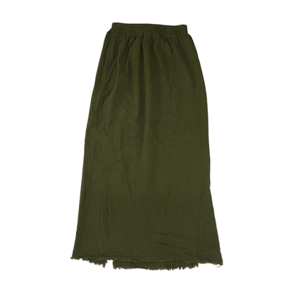 Olive Maxi Skirt