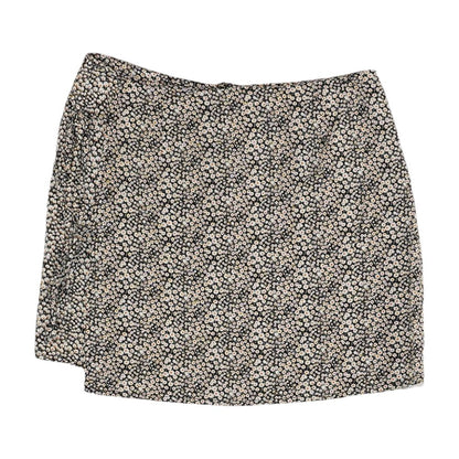 Multi Floral Mini Skirt