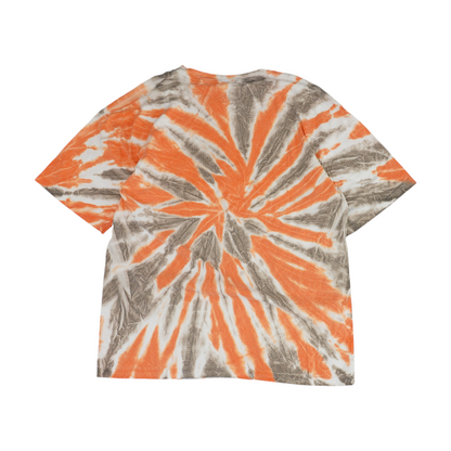Vintage Orange Cleveland Browns Tie-Dye T-Shirt