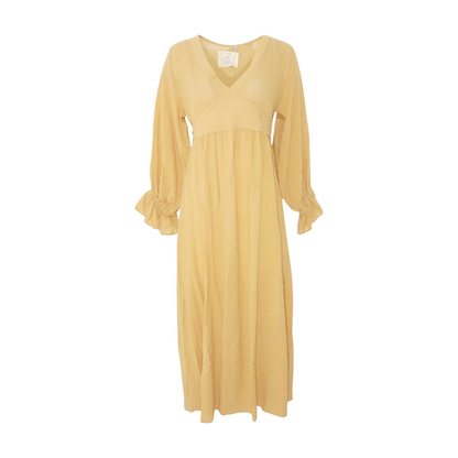 Tan Midi Dress