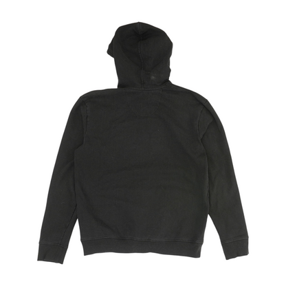 Black Solid Hoodie Pullover