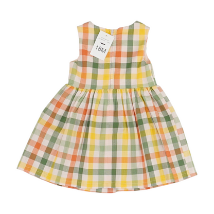 Multi Check Dress