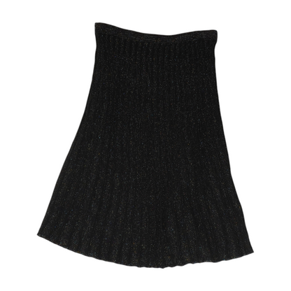 Black Striped Skirt