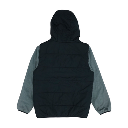 Black Color Block Jacket