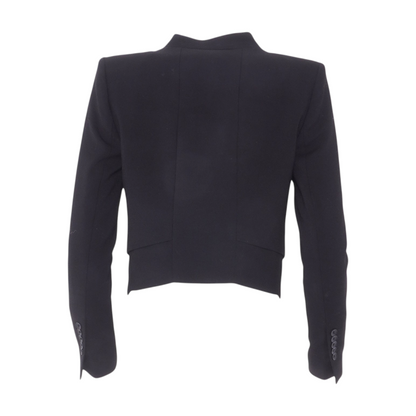 Black Solid Blazer