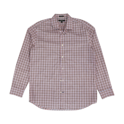 Multi Plaid Long Sleeve Button Down