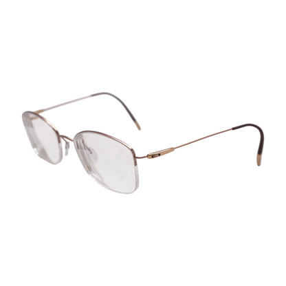 Rose Gold 4551 Square Prescription Eyewear
