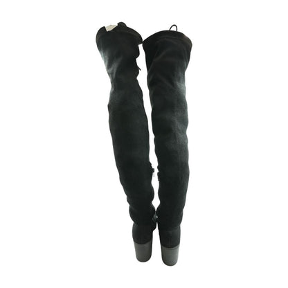 Black Over The Knee Boots