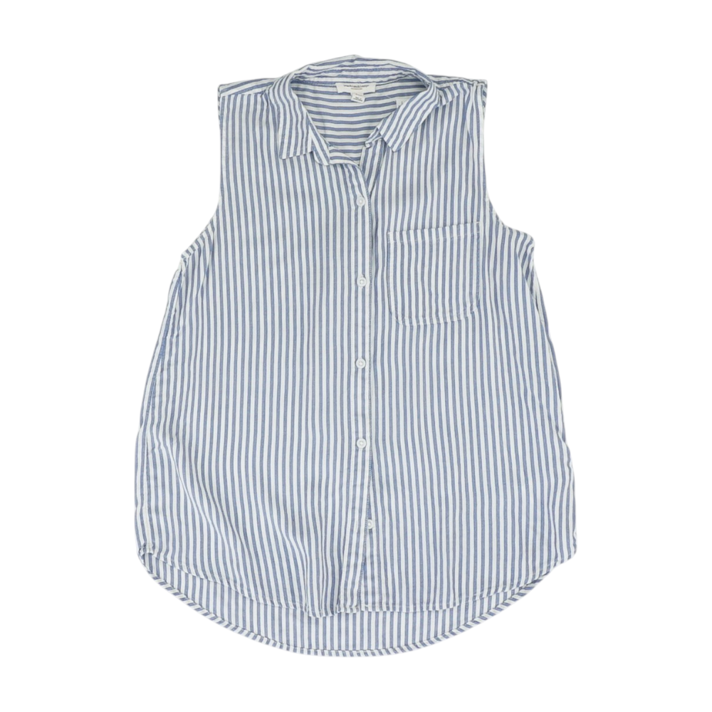 Blue Striped Button Down