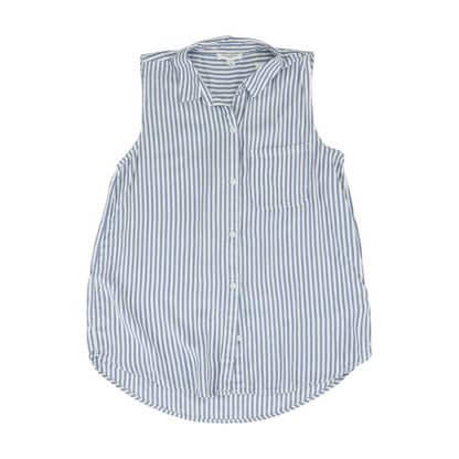 Blue Striped Button Down