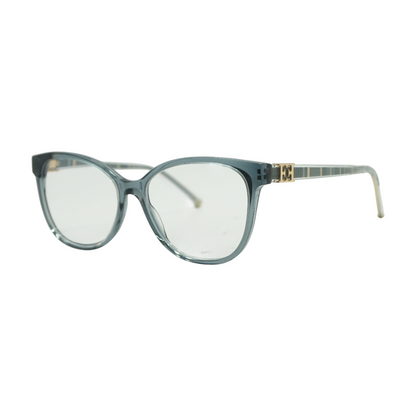 Blue Round Prescription Eyewear