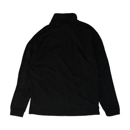 Black Solid Active Jacket