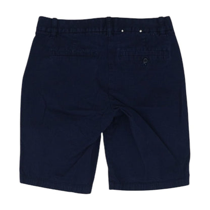 Navy Solid Chino Shorts