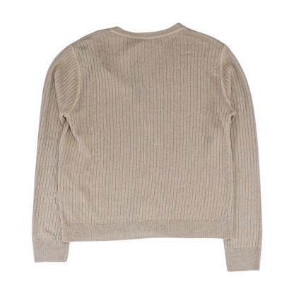 Tan Cardigan Sweater