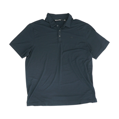 Black Boston Bruins Solid Short Sleeve Polo