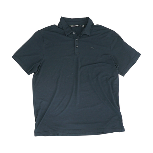 Black Boston Bruins Solid Short Sleeve Polo