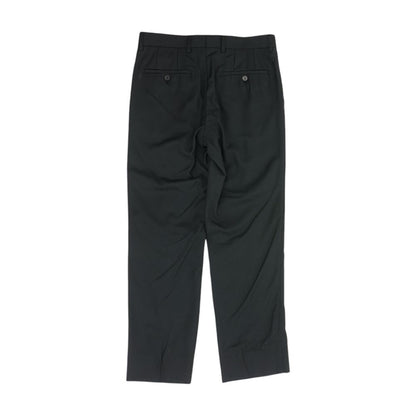 Black Solid Dress Pants