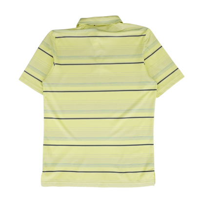 Yellow Striped Short Sleeve Polo