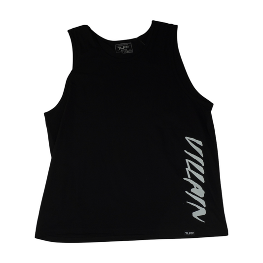 Black Solid Casual Tank
