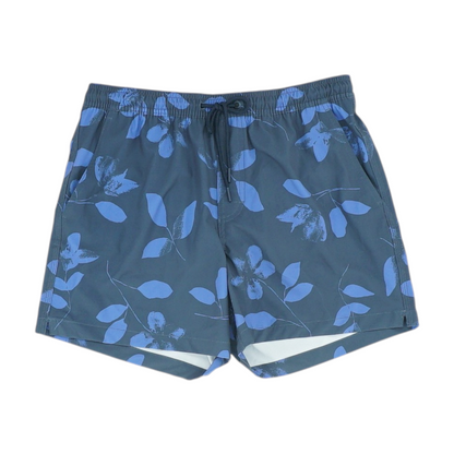 Gray Floral Swim Bottom