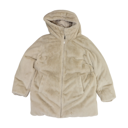 Beige Solid Jacket