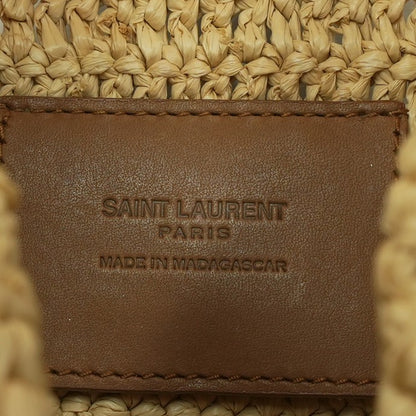 Cassandre Chain Pouch in Raffia