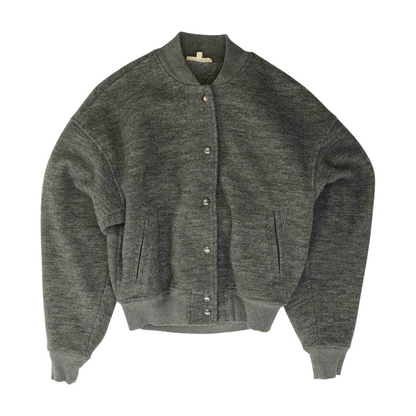 Gray Solid Jacket