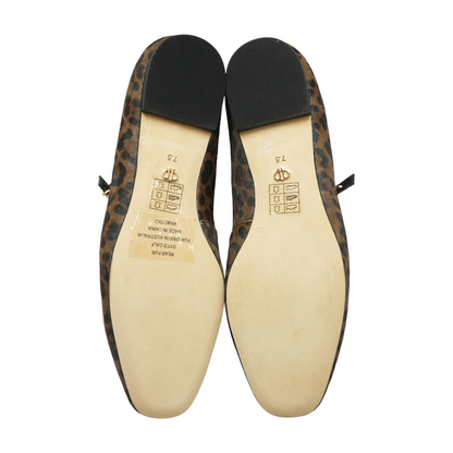 Brown Slip-On Flats