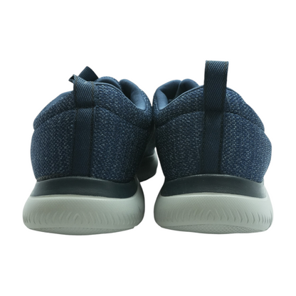 Navy Low-Top Athletic Shoes
