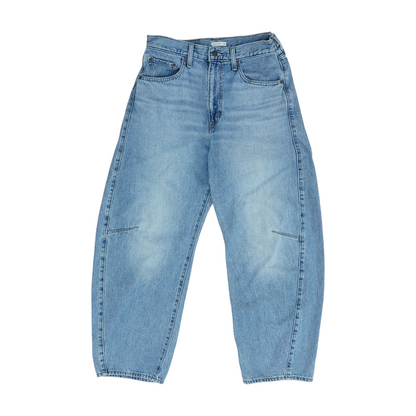 Blue Tapered Jeans