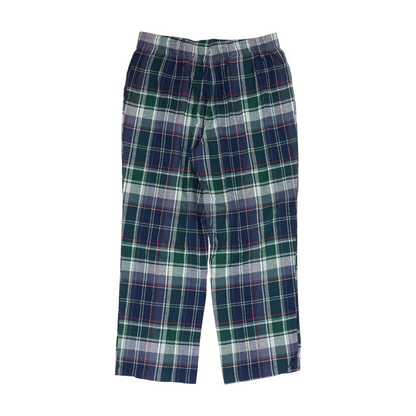 Navy Plaid Pajama Bottom