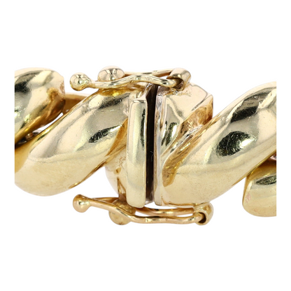 14K Yellow Gold Chain Bracelet