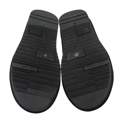 Black Slip-On Flats