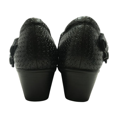 Black Block Heels